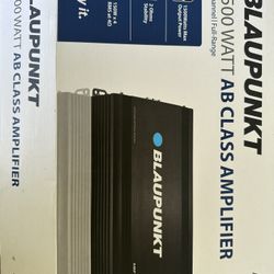 Blaupunkt 1500W 4-Channel, Full-Range Amplifier