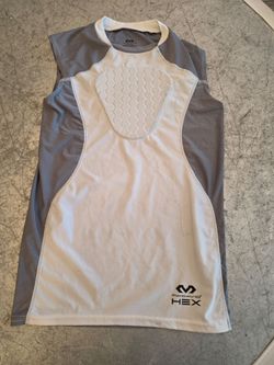 Boy McDavid Hexpad Heart Guard Chest Protector Baseball Shirt Youth Medium