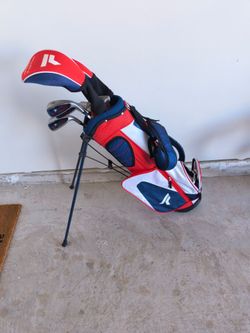 Junior Golf Club Set with Stand Bag