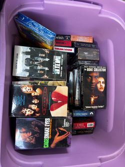 VHS factory sealed movies