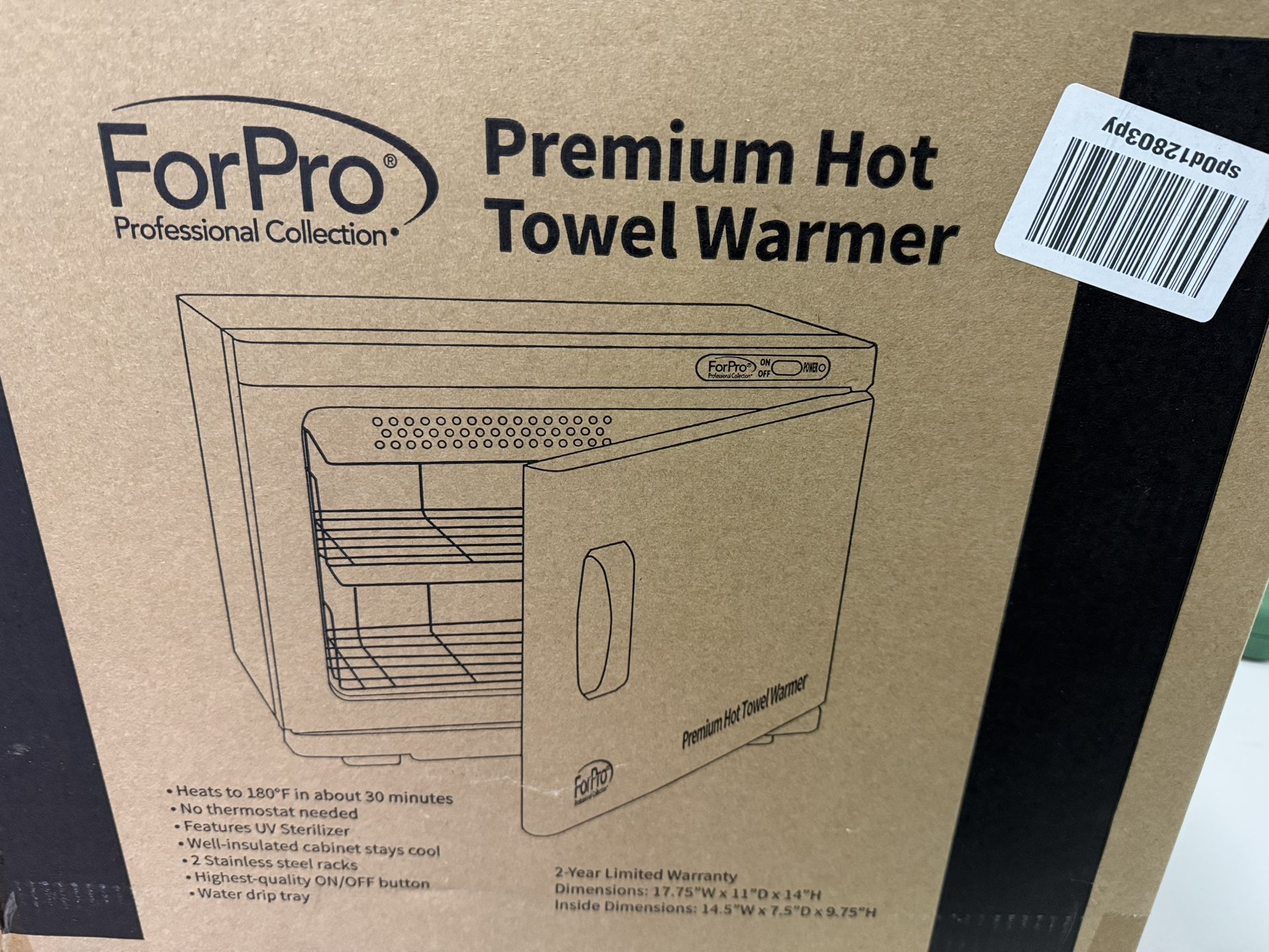 For Pro Premium Hot Towel Warmer