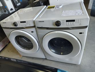  Samsung front loader washer and dryer 