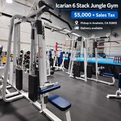 Icarian 6 Stack Jungle Gym – Commercial Gym Equipment
