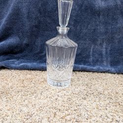 Vintage Crystal Whiskey Decanter 