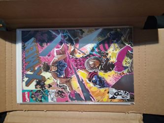 The uncanny X men  266  spot foil cover