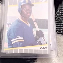 Fleer/89 Mariner Team Set. 86/Topps Largent, Jacob Green John Harris, Edwards, N Johnson, Nash See Below