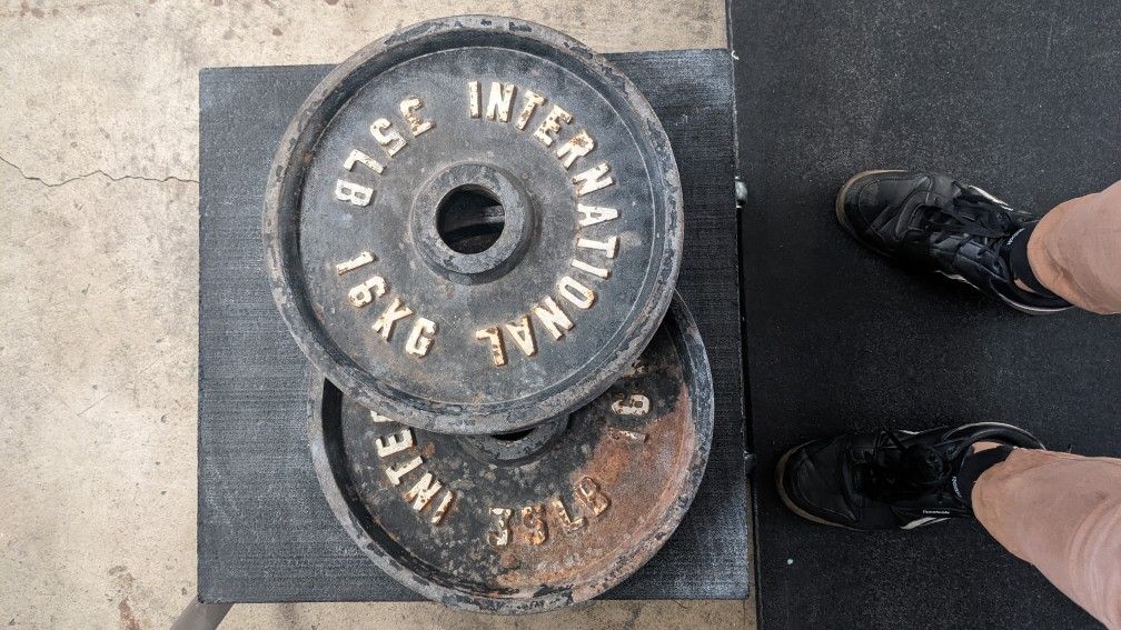 35 Lb Weight Plates 