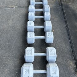 20-50 Lb Dumbbell Set 