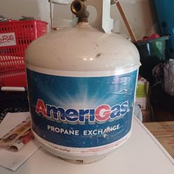 Empty Propane Tank Well Almost Empty I Don't Know Got Rid Of The Grill For Sale