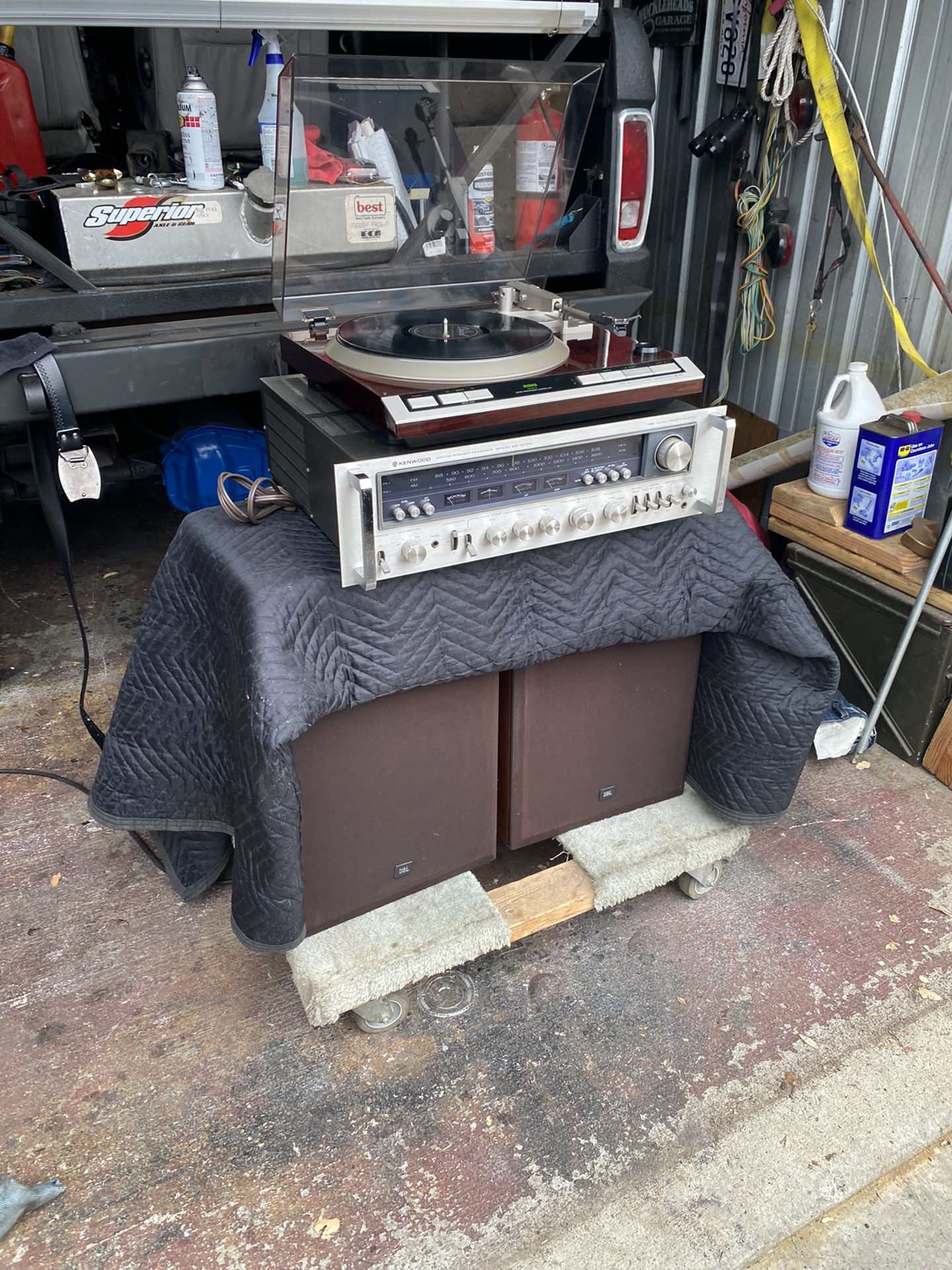 Vintage stereo system