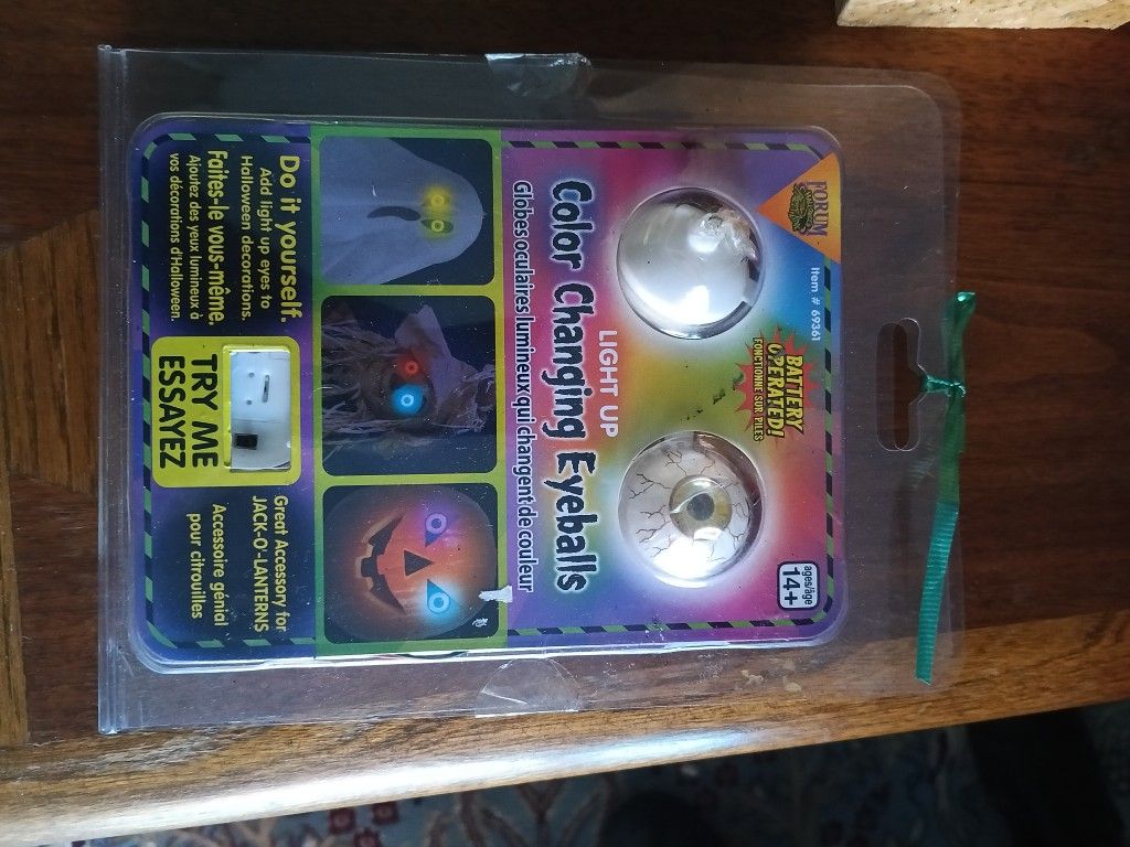 Battery Upgraded Color Changing Eyeballs