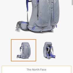 TNF the North Face banchee 65L Backpack Bag Travel Frame Sz S 