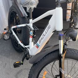 🔥 LIMITED TIME DEAL! 🔥 🚴‍♂️ BAOLUJIE Electric Fat Tire Bike 🚴‍♂️  ⚡ Powerful Electric Motor ⚡ Ultra-Wide Fat Tires for Any Terrain ⚡ Front & Rear 