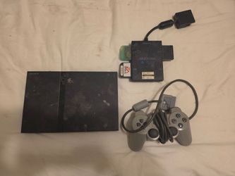 Sony PlayStation 2 Slim Console and games