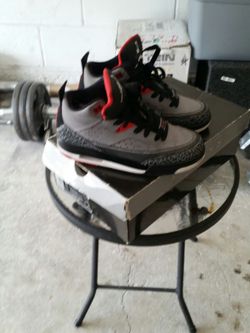 Retro 7 jordans, son of mars size 4y