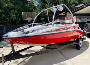 Sea-Doo Speedster Jet Boat with Wake Tower