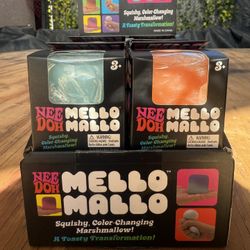     NeeDoh Mello Mallo Squishy – Color Changing Marshmallow