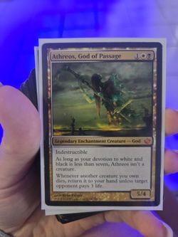 MTG Black White Orzhov 78 Card Playable Deck with near mint Athreos + Foil Teysa
