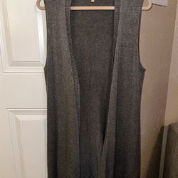 Women’s  Long Cardigan  With Fringe New