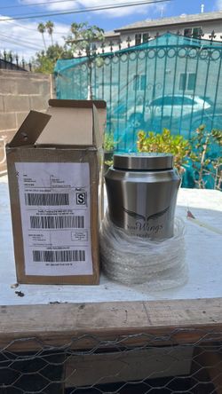 Your Wings Stainless Steel Cremation Urn
