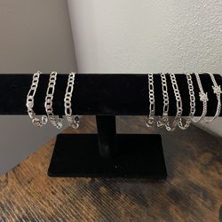 925 Silver Bracelets 