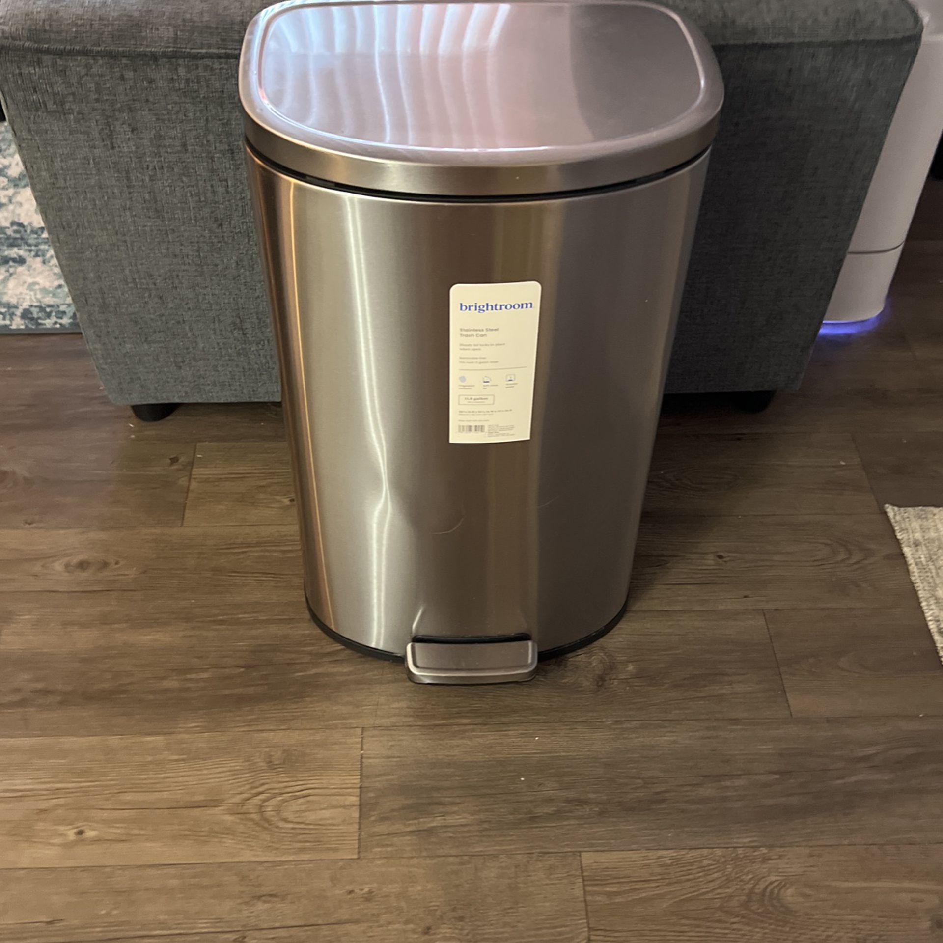 Bright room Stainless Steel Trashcan