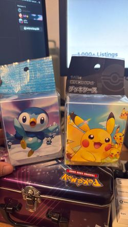 Pokemon Center Japan Deck Boxes