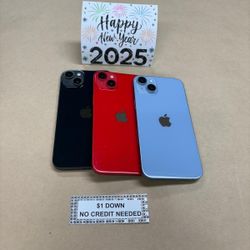 Apple IPhone 14 Plus 5G Unlocked - Only $5 Today Pay The Rest Later! 