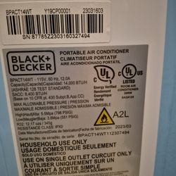 8000 BTU Black And Decker AC Unit