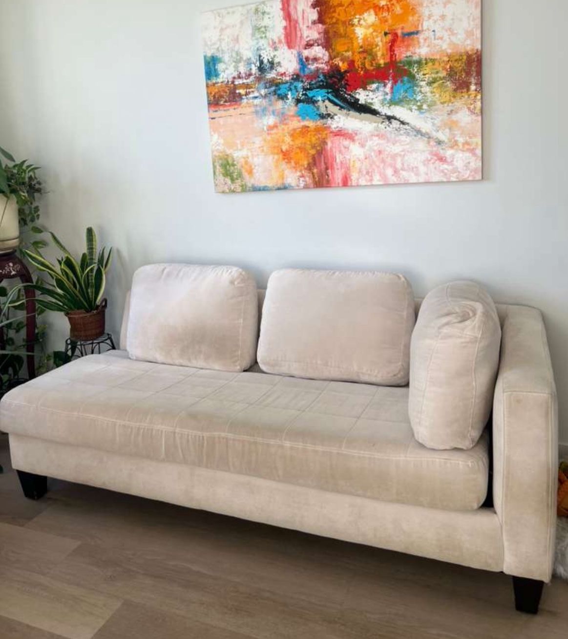 Beige Sofa - SATURDAY MORNING DELIVERY (11/29)