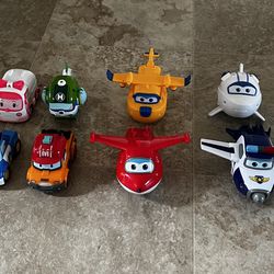 Super Wings And Robocar Poli Transforming Action Figures Toys Big