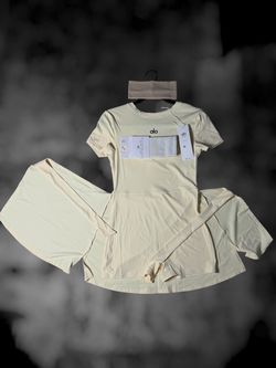 Yellow Tennis Dress