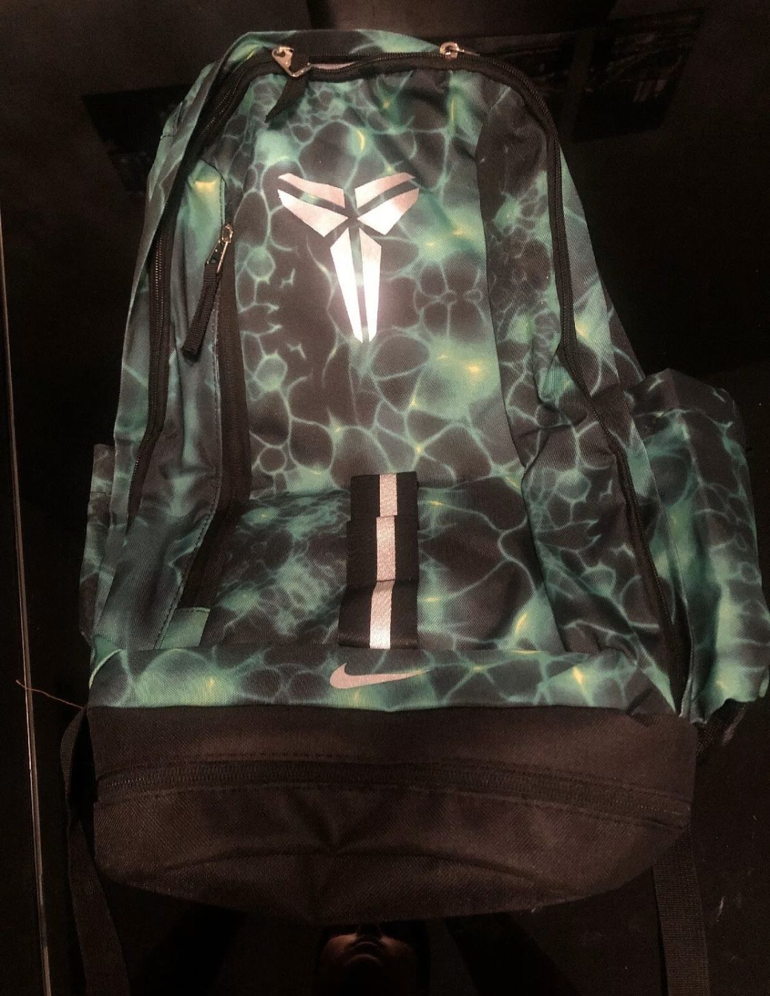 Mens Kobe Bryant Backpack Green