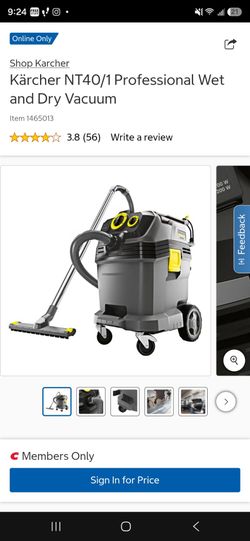Kärcher NT40/1 Professional Wet and Dry Vacuum