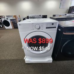 7.4 Cu. Ft. Large Capacity Vented Stackable Electric Dryer 
