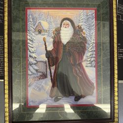 Santa Painting