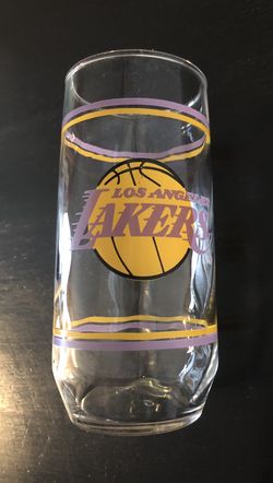 Los Angeles LA Lakers NBA Basketball Pint Drinking Glass Cup - BRAND NEW! Vintage