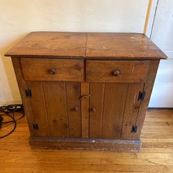 Vintage Brunswick Radio-Phonograph Cabinet (Record Player + AM/FM Radio)