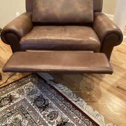 Leather Electric Double Recliner