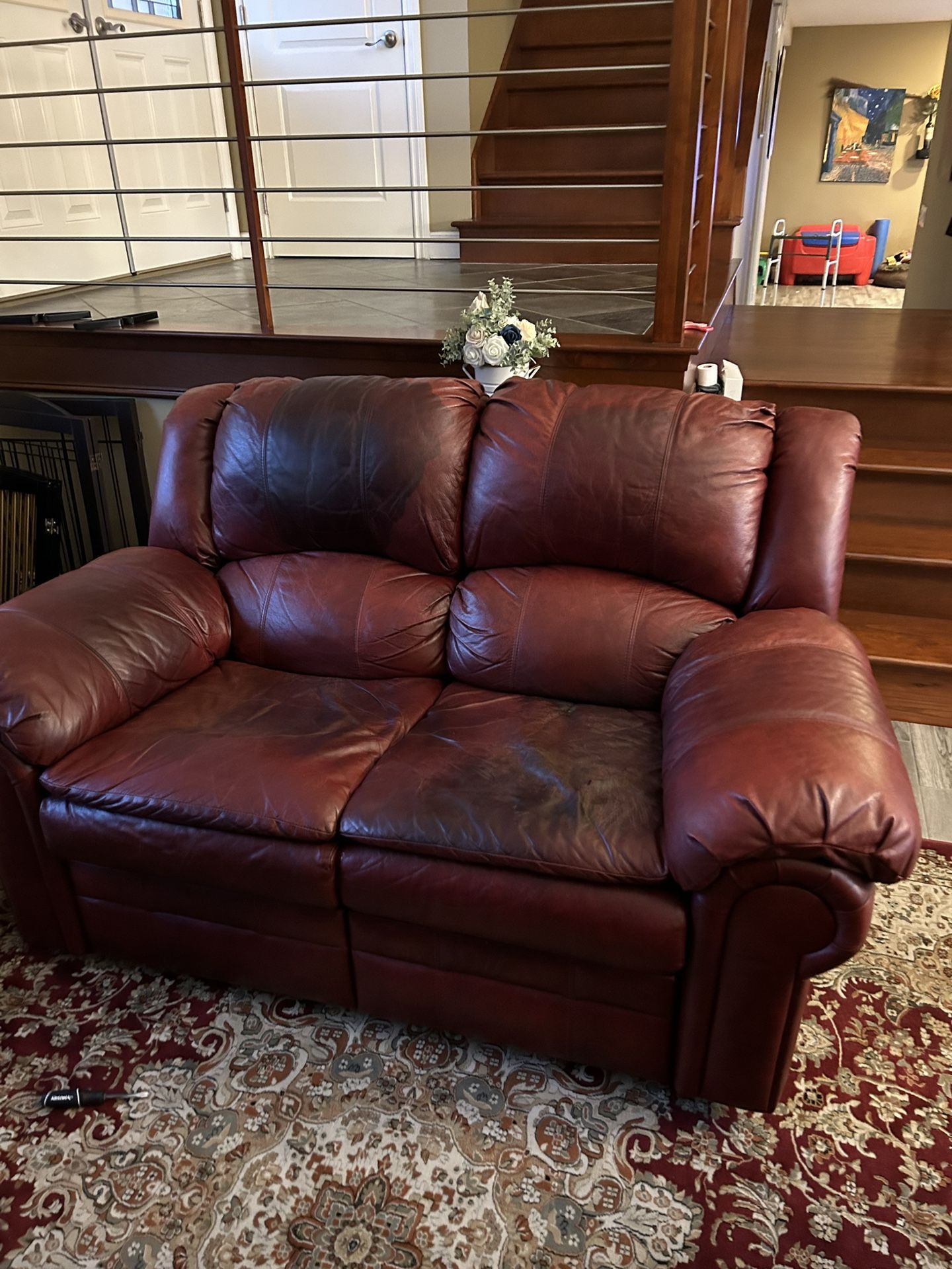 Recliner Loveseat And Recliner Chair For Sale 