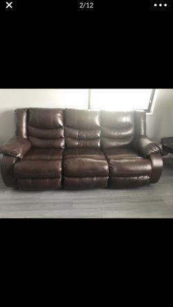 Ashley furniture new reclaner sofa