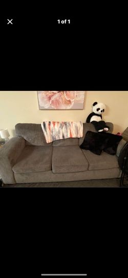 Gray sofa