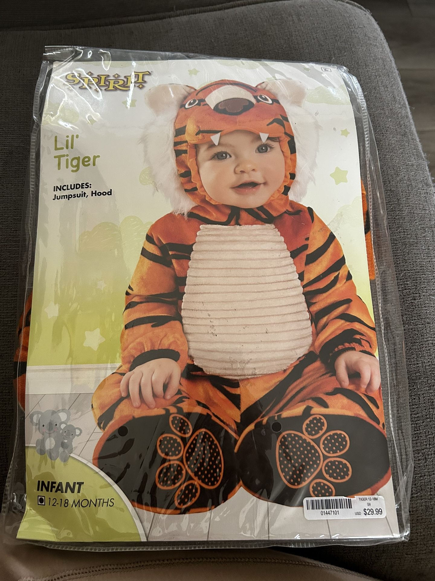 Tiger Baby Costume 