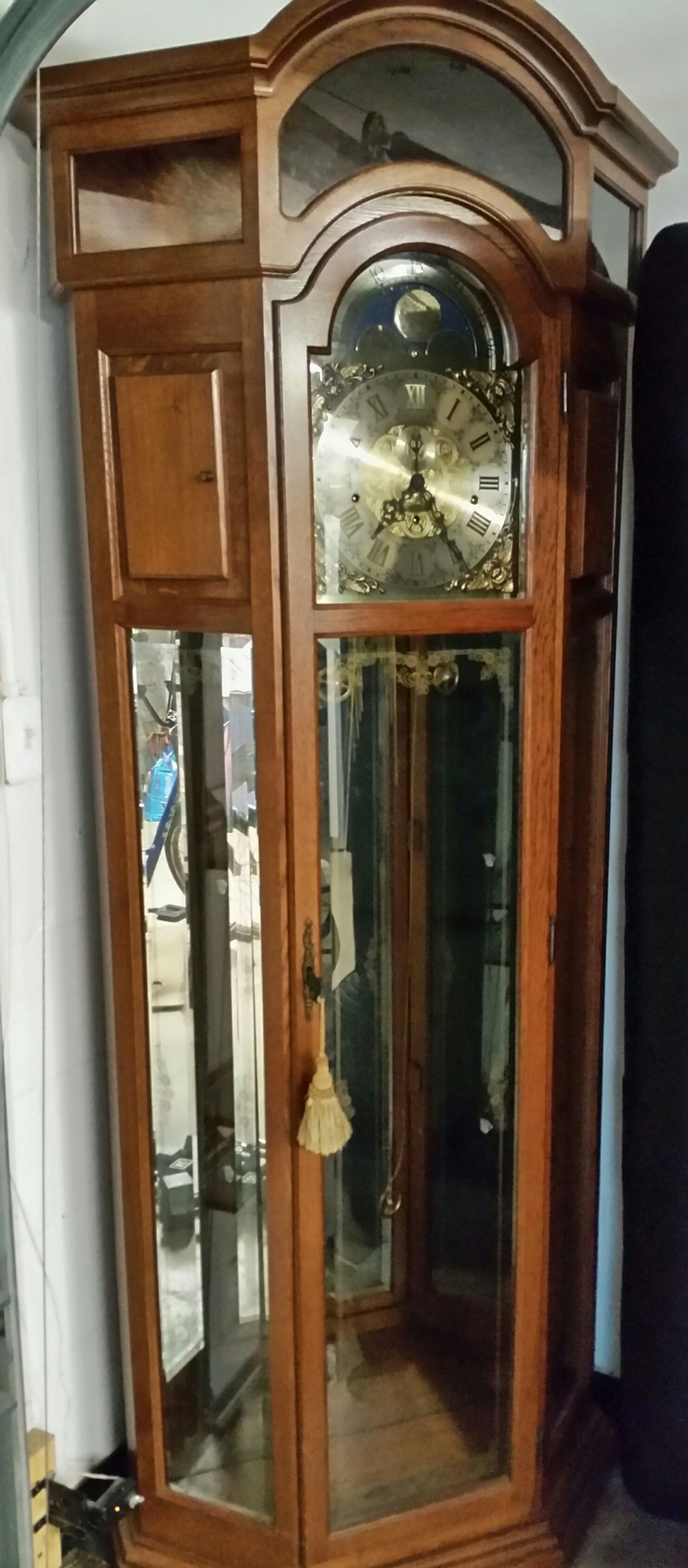 Original Authentic 'Dold exquisite' black forest hand carved Custom Grandfather Clock