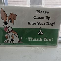 Lawn Dog Sign