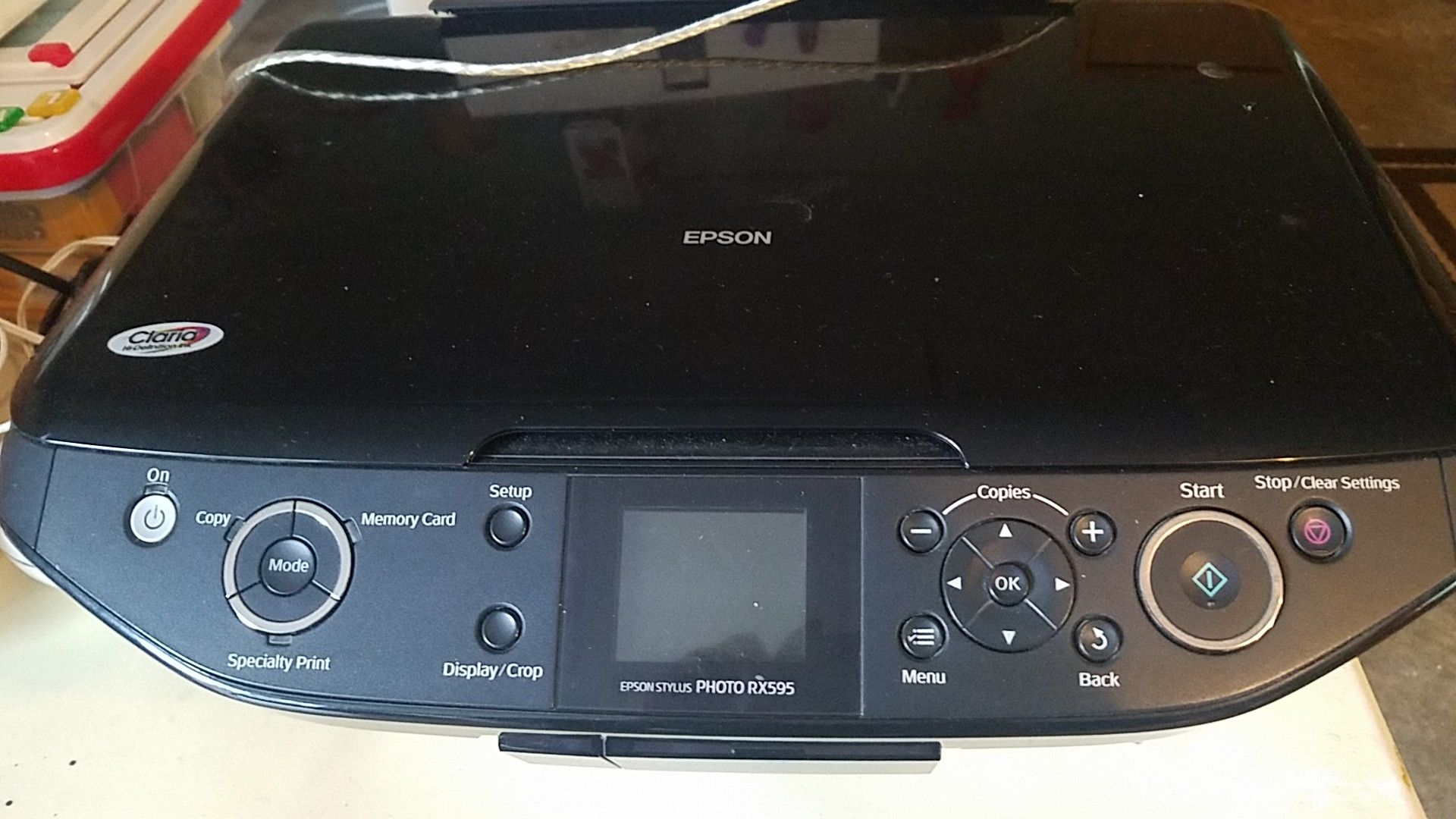 Epson printer scanner and photo copier. $40.00 OBO