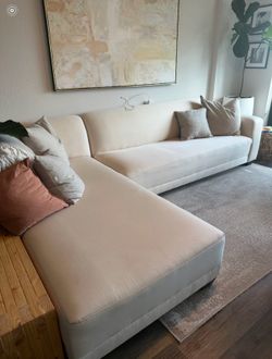 Cream couch