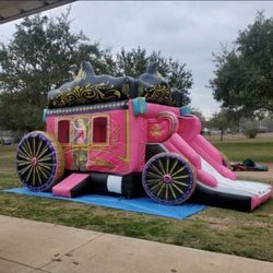 Princess Carriage Moonwalk