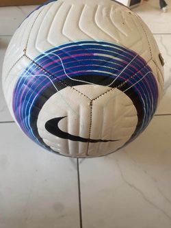 SOCCER BALL Nike Academy Aerosculpt White Blue Outdoor Size 5