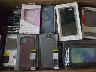 Whole box of Phone cases mixed styles for older models iphoneX,11, 12, galaxy S10